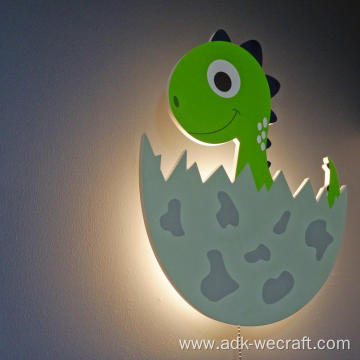 Dinosaur Wall Lamp LED Indoor Battery Wall Light